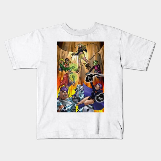 Aftershock Kids T-Shirt by CandaceAprilLee